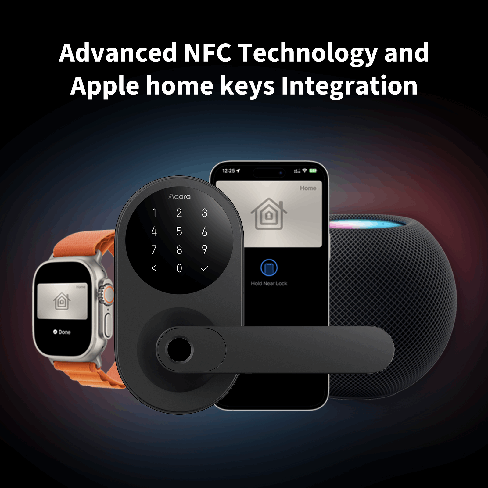 Aqara U300: Supports NFC and Apple Home Keys