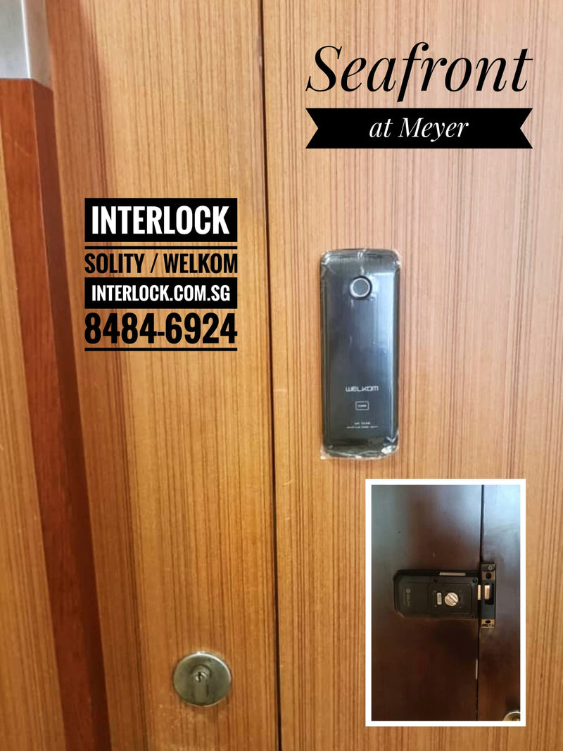Solity Welkom WR-303B Digital Door Lock customer installation photo