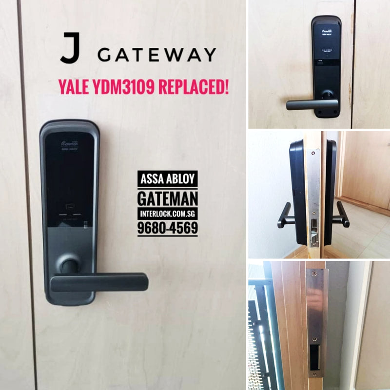 Yale Lock Replaced by Gateman