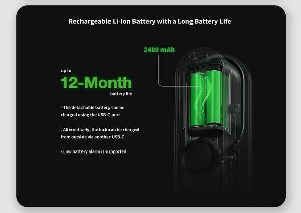 Aqara D100: Battery Life