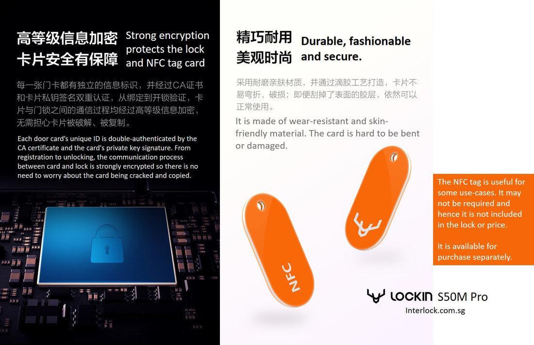 Lockin S50F: NFC Tags are Supported